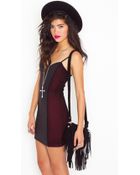 Nasty Gal Westwood Mesh Dress - Lyst