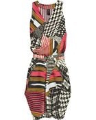 Zero + Maria Cornejo Zazi Tribal-Print Linen Dress - Lyst