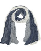 Enrico Coveri Ruffled Viscose Long Scarf - Lyst