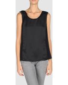 See By Chloé Sleeveless Tshirt - Lyst
