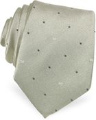 Dolce & Gabbana Mini Logo Silk Narrow Tie - Lyst