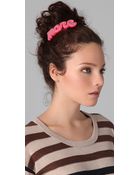Marc By Marc Jacobs Marc Script Barrette - Lyst