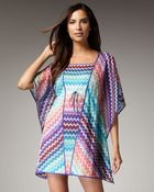 Missoni Cannes Zigzag Coverup - Lyst