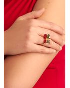 ModCloth My Cherry Cherie Ring - Lyst