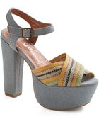 ModCloth Runs In My Jeans Heel - Lyst