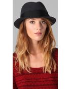 Rag & Bone Wide Brim Fedora - Lyst