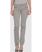 M. Grifoni Denim Casual Trouser - Lyst