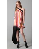 Sass & Bide The Printed Pear One Shoulder Dress - Lyst