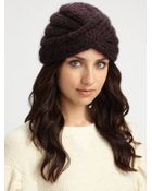Eugenia Kim Dominique Hand-knit Turban Hat - Lyst