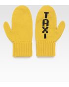Kate Spade Big Apple Metallic Accented Taxi Mittens - Lyst