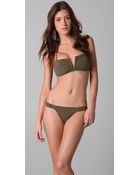 Mara Hoffman V Wire Bikini - Lyst