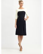 Milly Cindy Colorblock Dress - Lyst