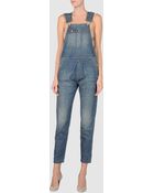 Miss Sixty Denim Overalls - Lyst