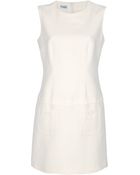 Philosophy di Alberta Ferretti Sleeveless Wool Dress - Lyst