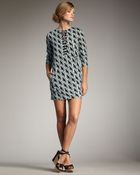 Diane von Furstenberg Nana Petal-print Dress - Lyst