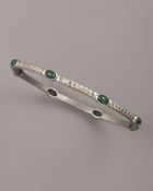 Armenta Station Diamond Bangle - Lyst