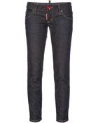 DSquared2 Cropped Jean - Lyst