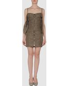 Carven Short Dress - Lyst