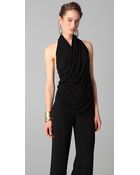 Doo. Ri Draped Halter Top - Lyst