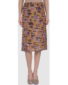 Prada Knee - Length Skirt - Lyst