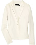 Calvin Klein Wool and Silk-blend Blazer - Lyst