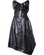 Vivienne Westwood Gold Label Paper Bag Sequined Satin Dress - Lyst