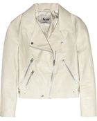Acne Studios Rita Leather Aviator Jacket - Lyst