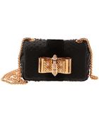 Christian Louboutin Sweet Charity Python Shoulder Bag - Lyst