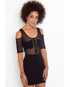 Nasty Gal Detention Mesh Dress - Lyst