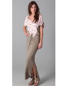 C&C California Tabard Tie Dye Maxi Dress - Lyst