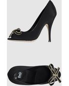 D&G Pumps with Open Toe - Lyst
