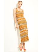 Jean Paul Gaultier Tulle Maxi Dress - Lyst