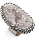 Liz Larios Jewelry Oblong Drusy Ring - Lyst
