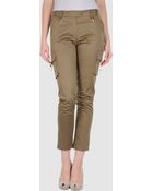 Moschino Cheap & Chic 3/4 Length Trousers - Lyst