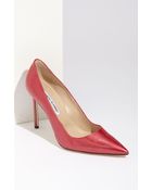 Manolo Blahnik Bb Pointy Toe Pump - Lyst