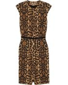 Giambattista Valli Leopard-print Cotton Dress - Lyst