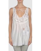 Vanessa Bruno Satin Top - Lyst