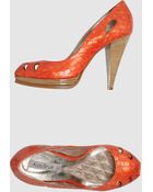 Aldo Brue' Pumps with Open Toe - Lyst