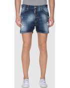 DSquared² Dsquared2 - Denim Shorts - Lyst