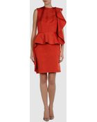Lanvin Short Dresses - Lyst
