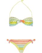 Missoni Calais Crochet-Knit Bandeau Bikini - Lyst