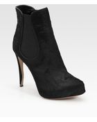 Nicholas Kirkwood Pony Hair Platform Ankle Boots - Lyst