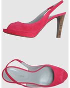 Sergio Rossi Platform Sandals - Lyst