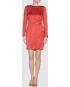 Balmain Short Dress - Lyst