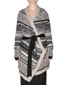 Dagmar Heavy Striped Wool Knit Sweater - Lyst