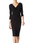 Donna Karan New York Draped Dress - Lyst