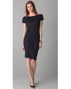 McQ by Alexander McQueen Short Sleeve Combo Dress - Lyst
