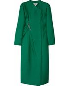 Valentino Wool and Silk-blend Coat - Lyst