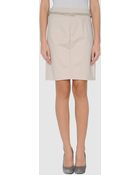 Guess Knee Length Skirt - Lyst