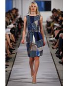 Oscar de la Renta Embroidered Dress - Lyst